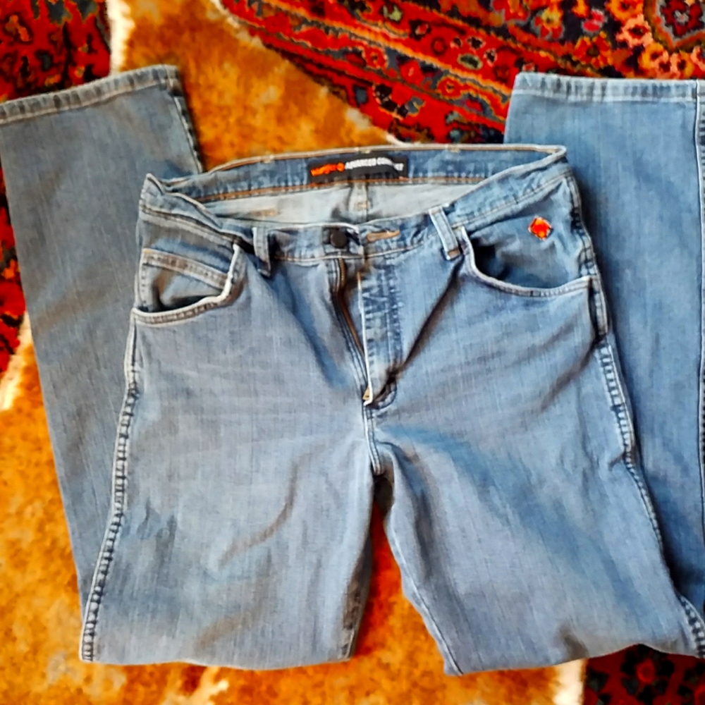 Mens Wrangler FR 34/34 Jeans